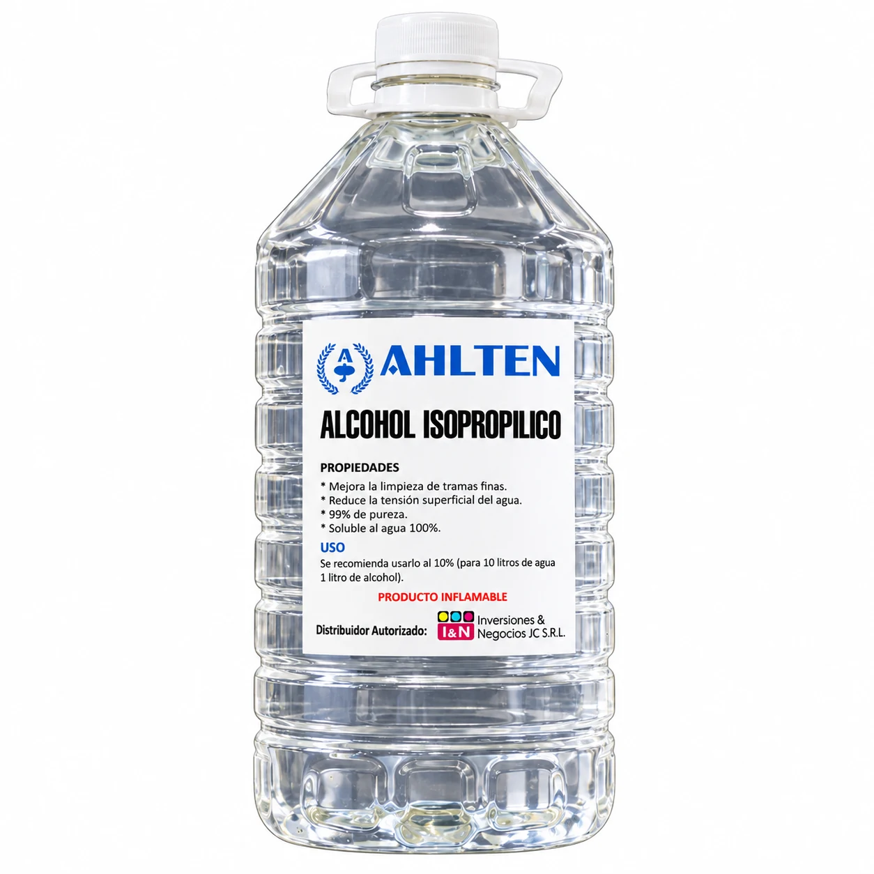 Fotografía de Alcohol Isopropílico 99.9%